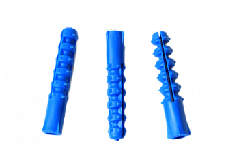 Дюбель распорный 8*60 тип К усилен., полипропилен, синий (100шт)